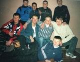2006 год. Первый состав хоккейной команды Троицкой средней школы